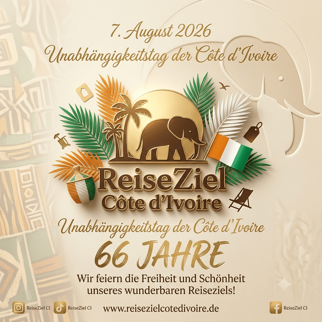 7. August: Die Côte d’Ivoire feiert ihren Nationalfeiertag 🐘🇨🇮